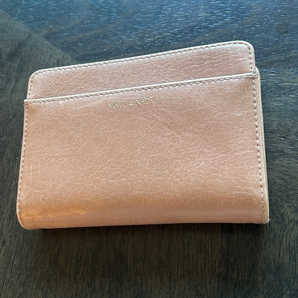 Matt & Nat Blush Pink Compact Wallet